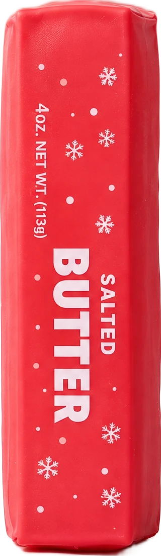 Red butter stick squishy