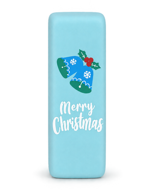 Light Blue Christmas butter stick squishy